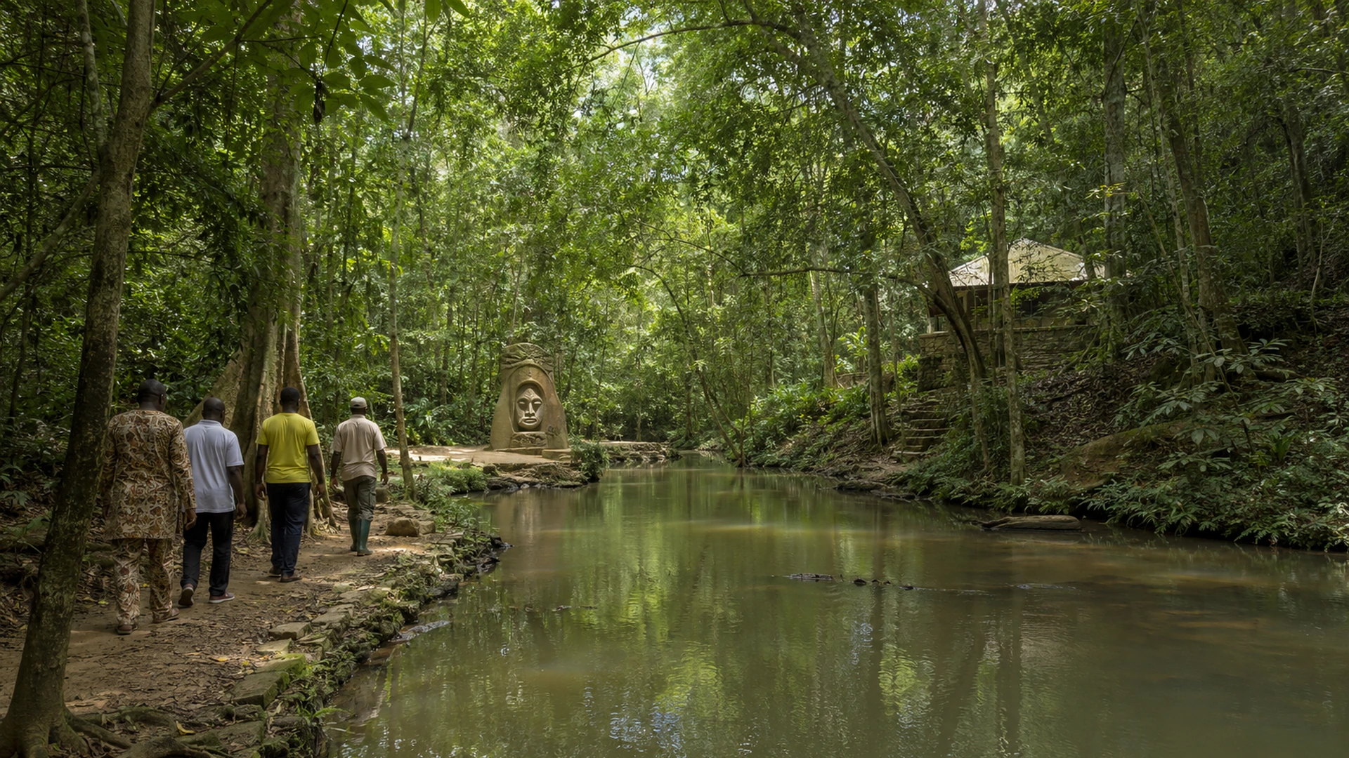Osun Osogbo Sacred Grove Fertility Abundance Osun Osogbo Sacred Grove Fertility Abundance