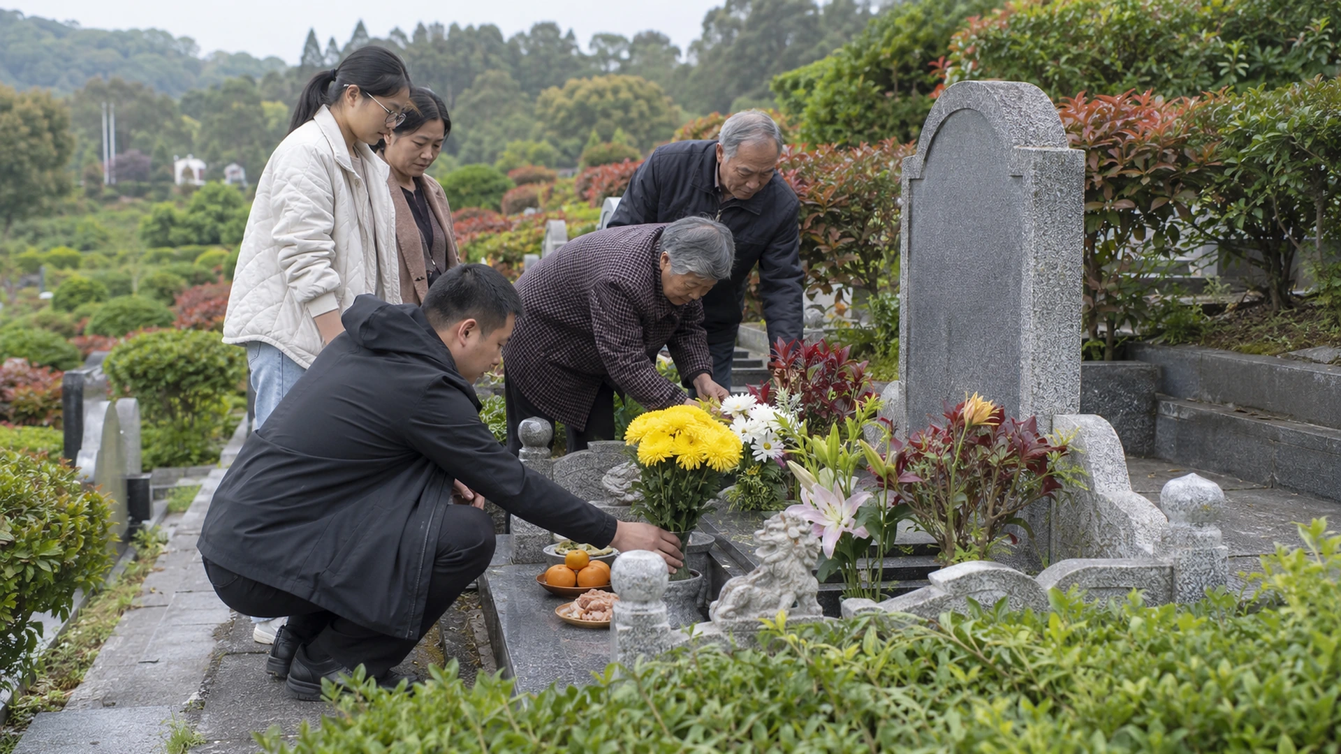 Qingming Ancestor Reverence Grave Care
