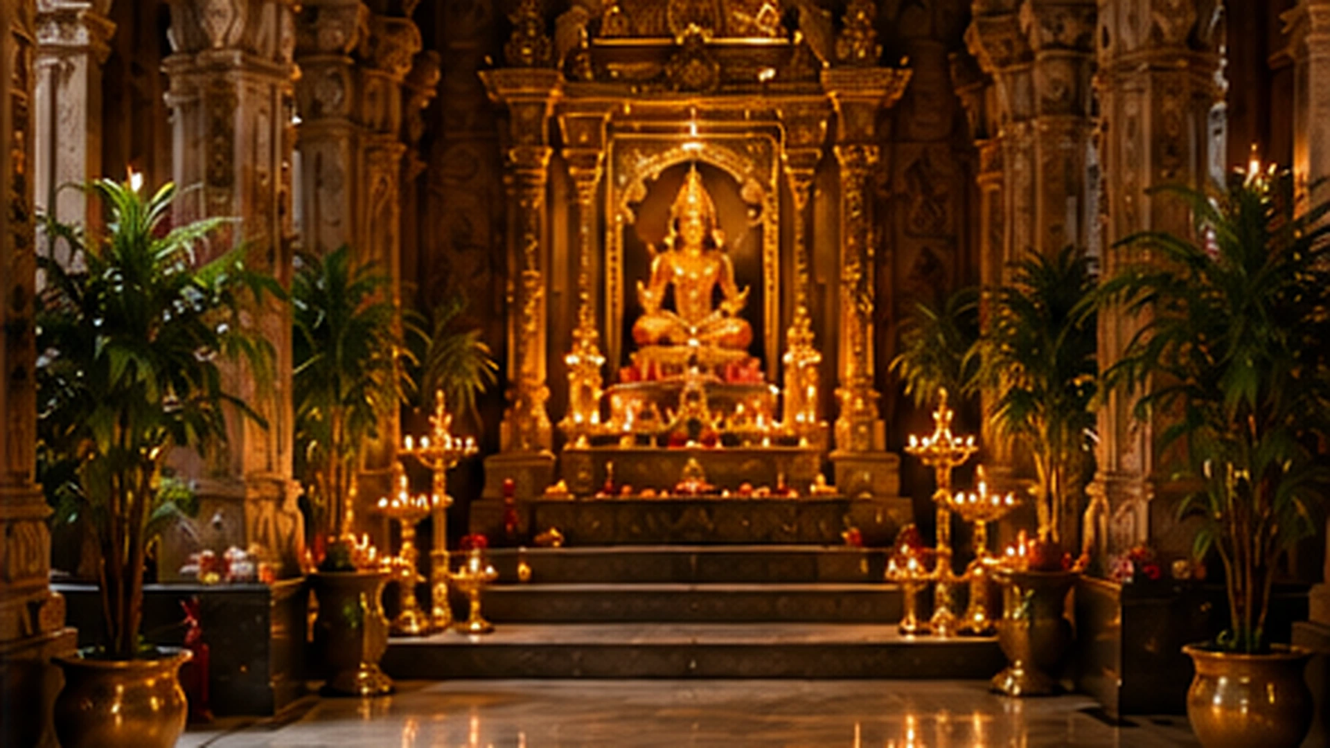 Temple Business Blessing Interior