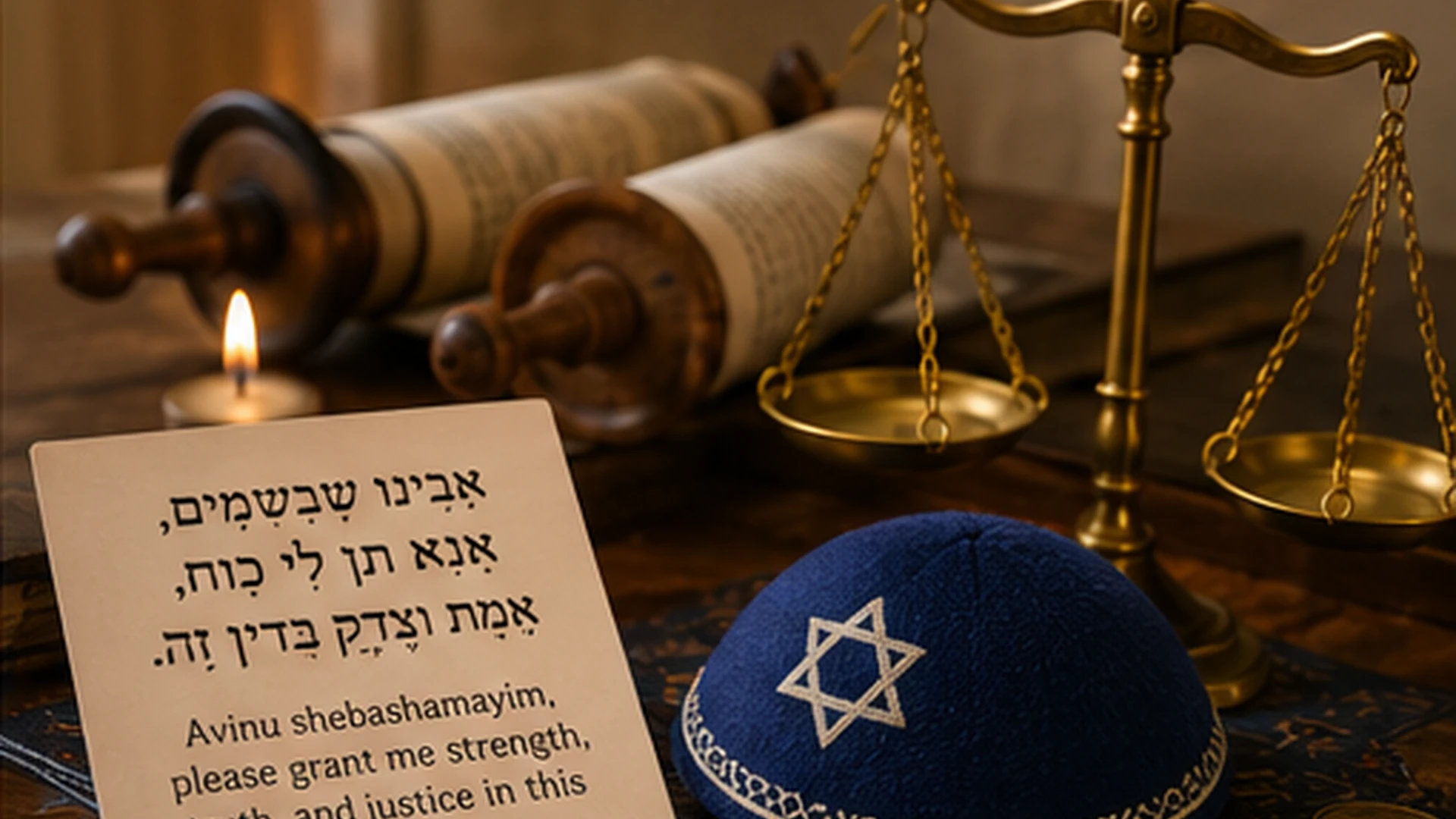 Jewish Prayer Justice Court Preparation