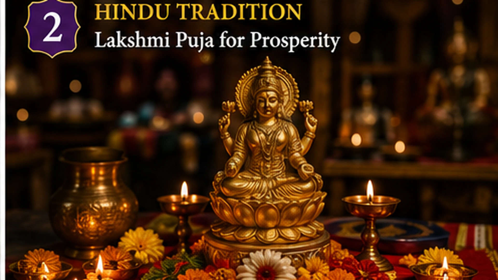 Lakshmi Puja Shop Business Prosperity