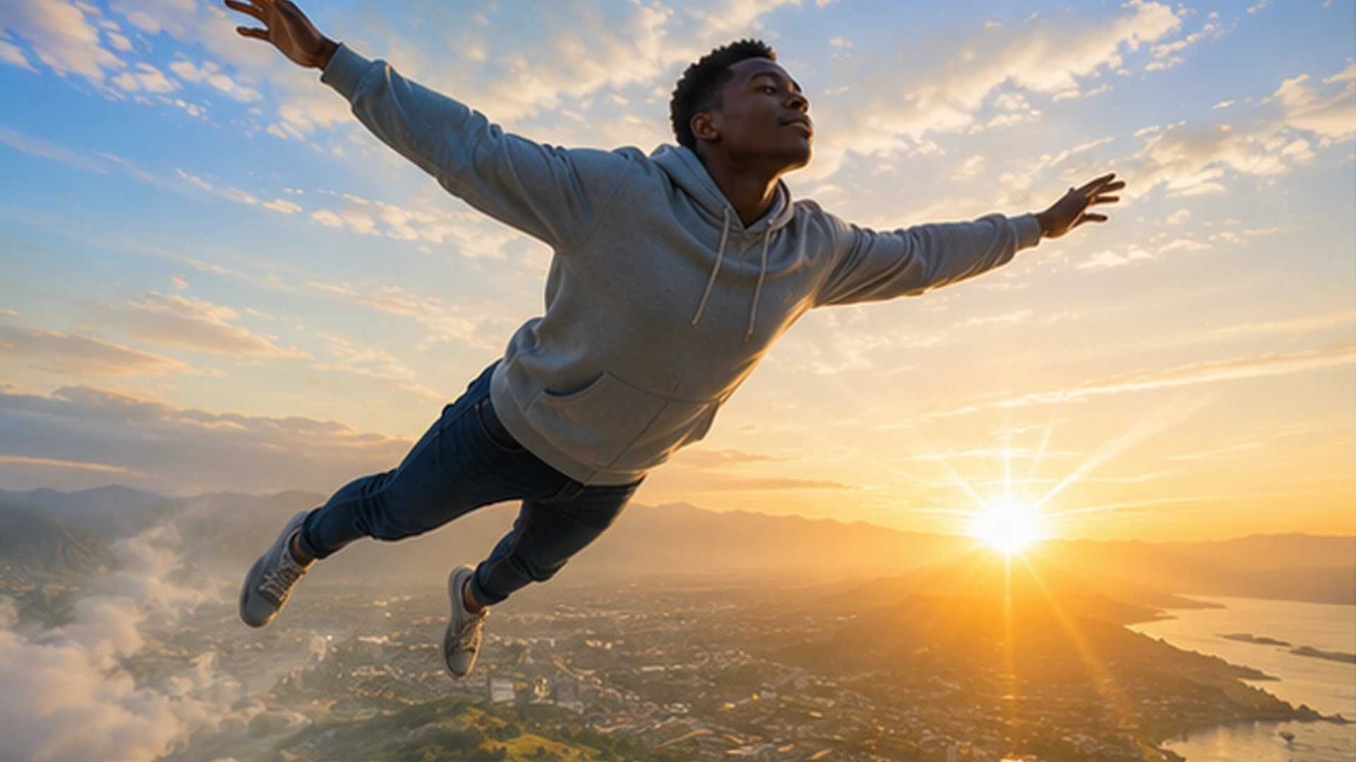 02 Dreaming Of Flying Freely At Sunrise 02 Dreaming Of Flying Freely At Sunrise