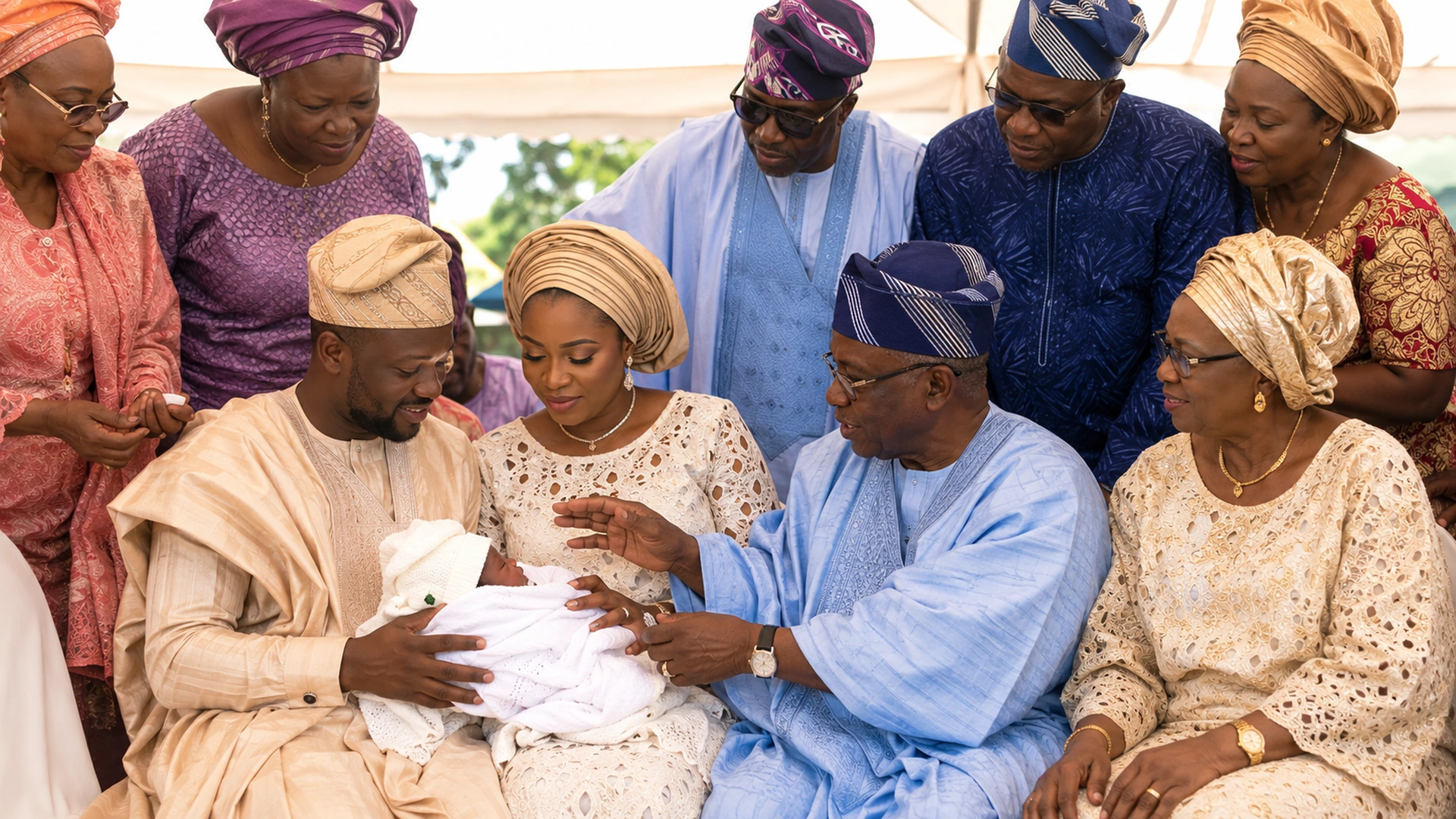 02 Family Blessings Across Generations Yoruba Naming Ceremony 02 Family Blessings Across Generations Yoruba Naming Ceremony