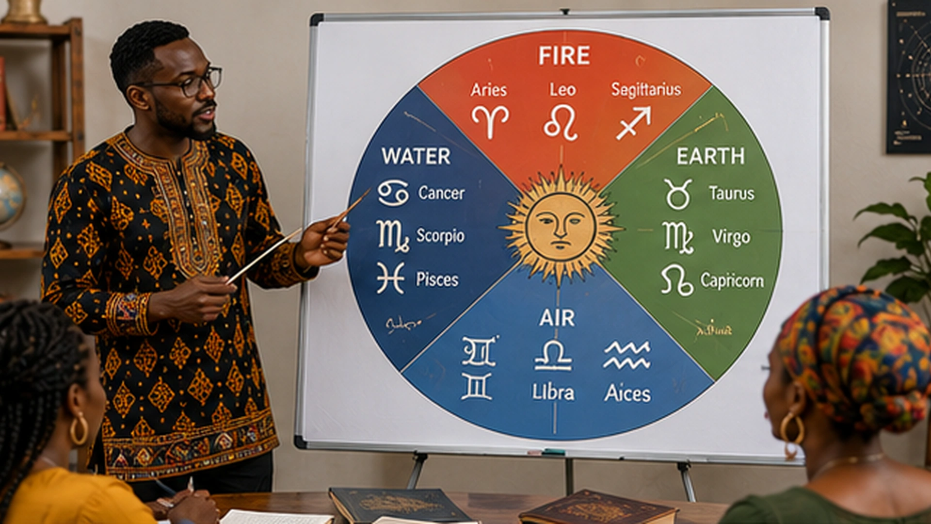 01 Fire Earth Air Water Elements African Classroom 01 Fire Earth Air Water Elements African Classroom
