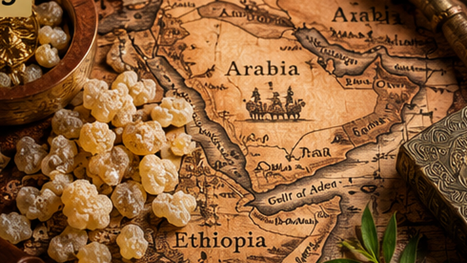 Somali Frankincense Resin Sorting Trade