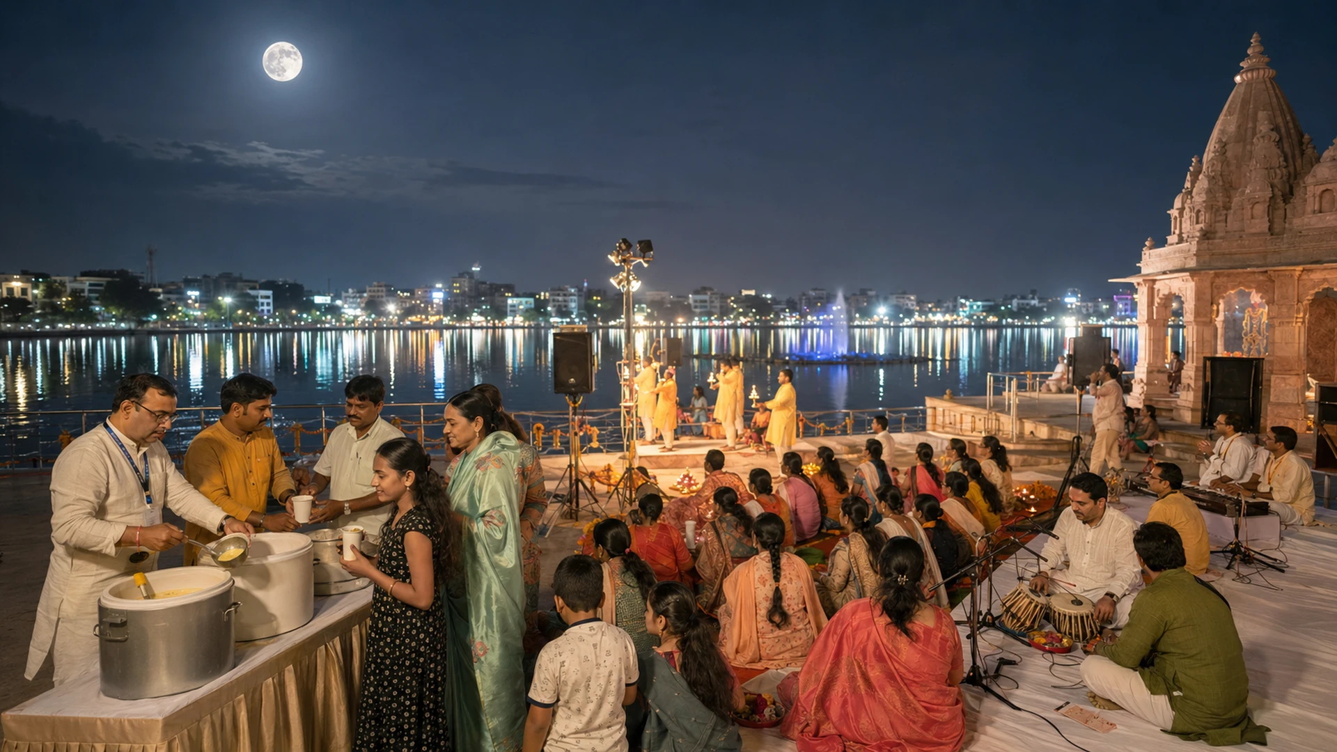 Sharad Purnima Full Moon Tradition India Sharad Purnima Full Moon Tradition India