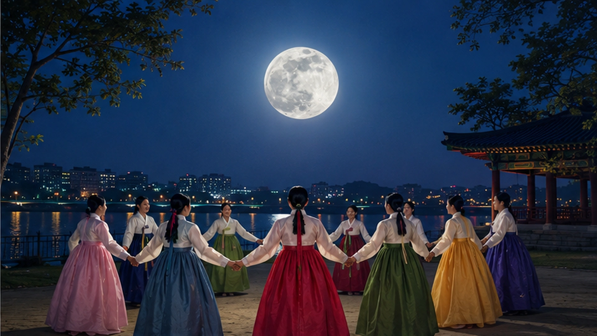 02 Ganggangsullae Korean Full Moon Dance 02 Ganggangsullae Korean Full Moon Dance