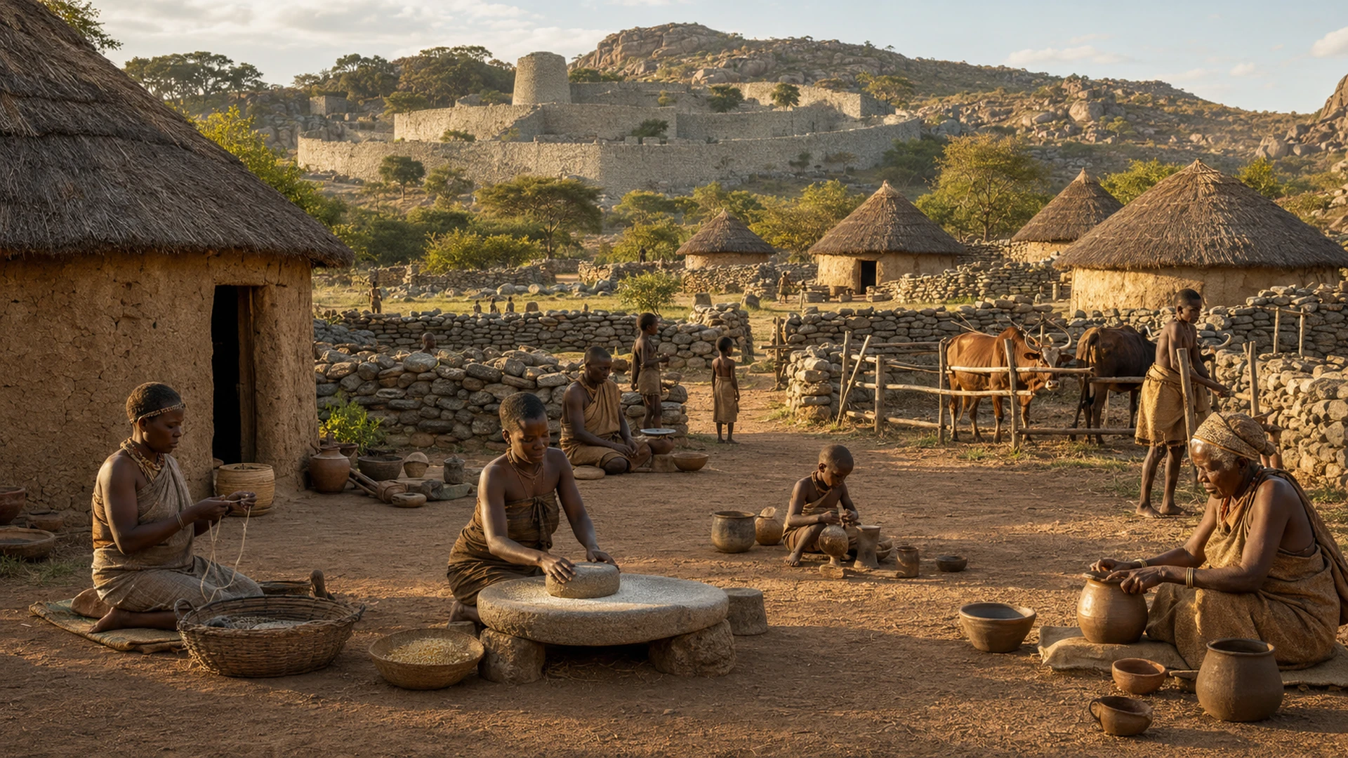 Great Zimbabwe Valley Urban Life