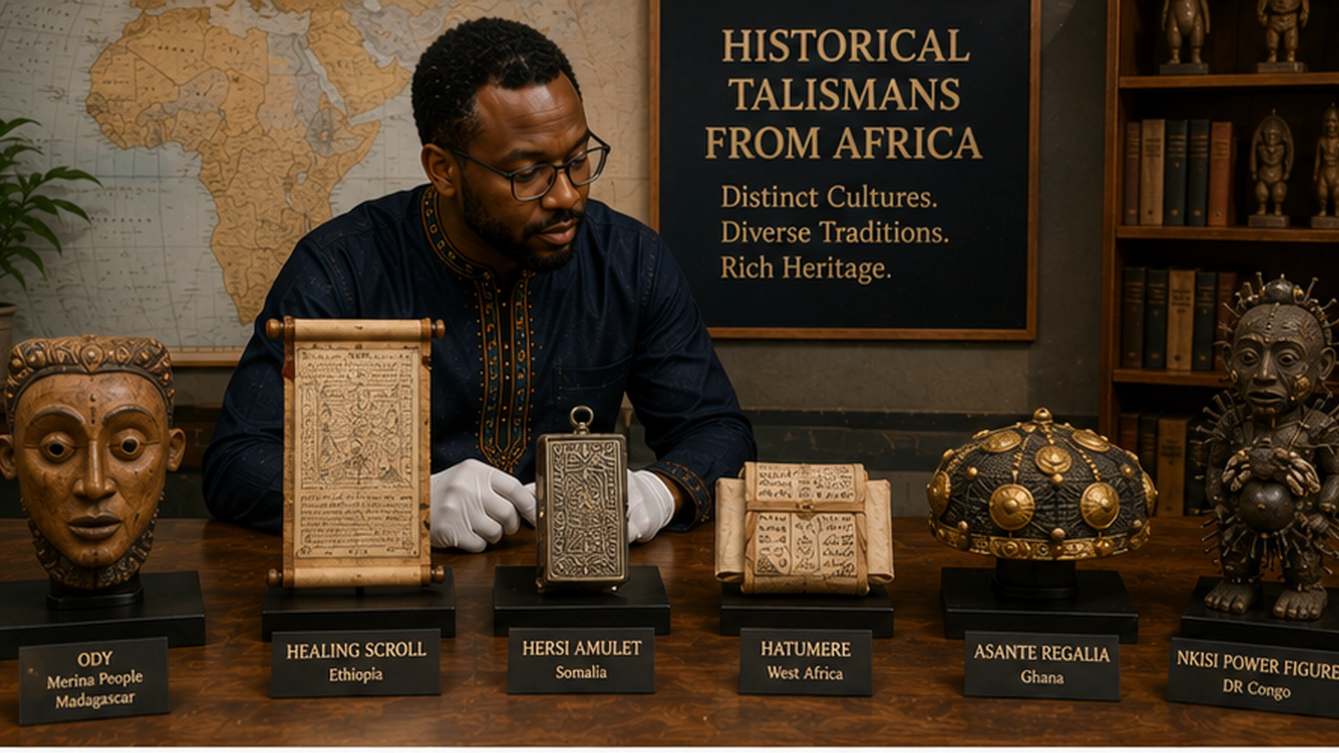 01 Historical Talismans From Africa Museum Overview 01 Historical Talismans From Africa Museum Overview