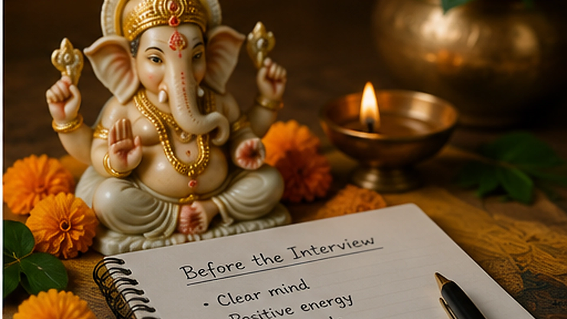 03 Hindu Ganesha Prayer Before Interview 03 Hindu Ganesha Prayer Before Interview
