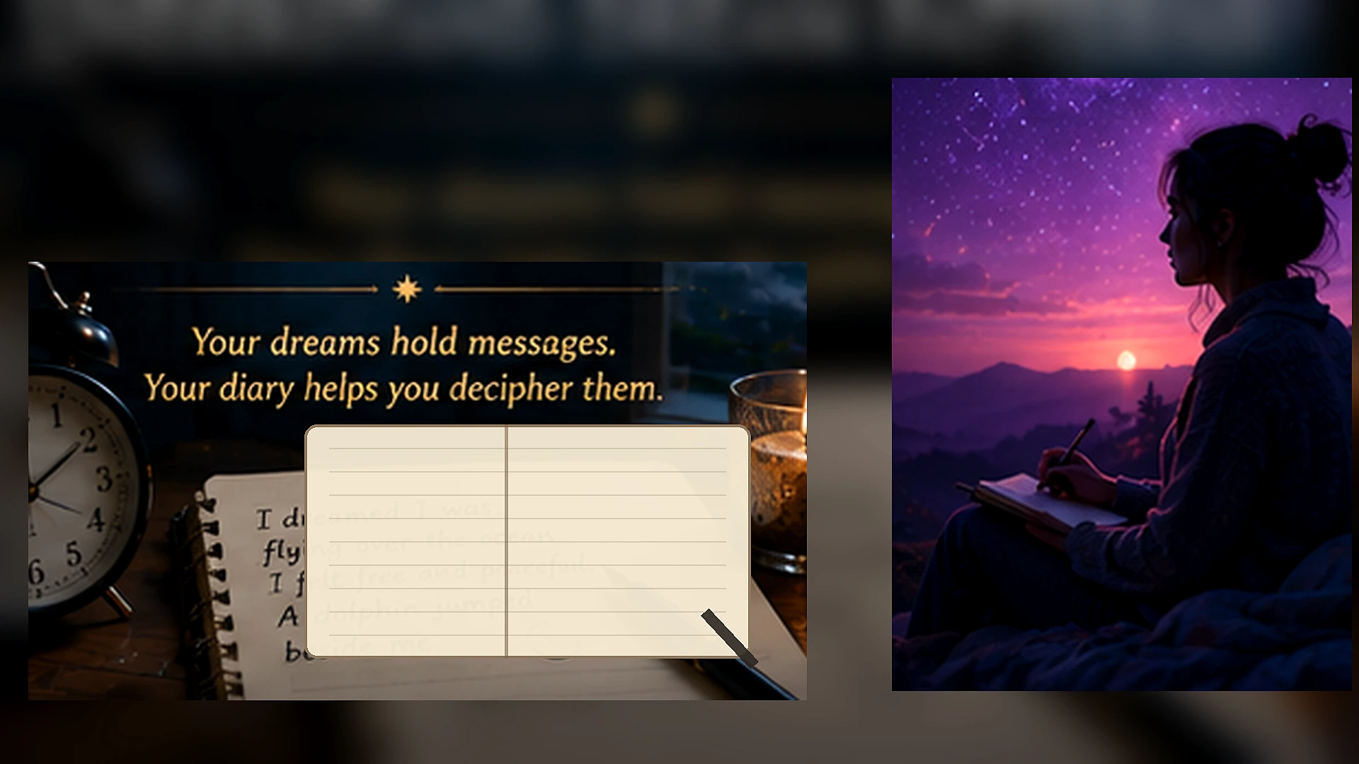 Keeping Dream Diary Record After Waking