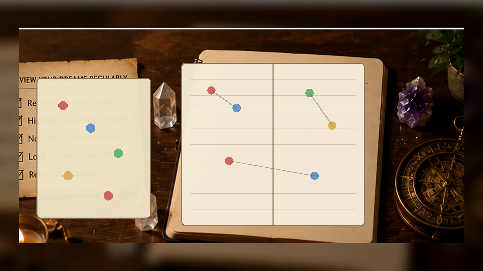 Review Dream Diary Recurring Patterns