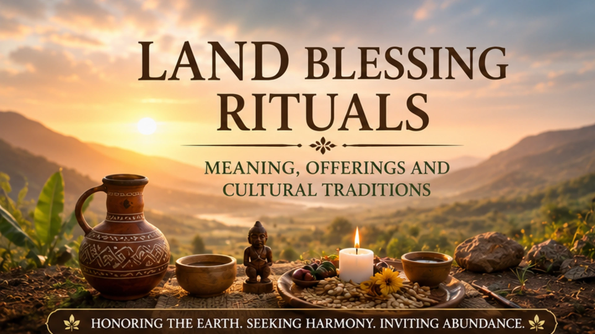 Land Blessing Rituals Cultural Traditions Land Blessing Rituals Cultural Traditions