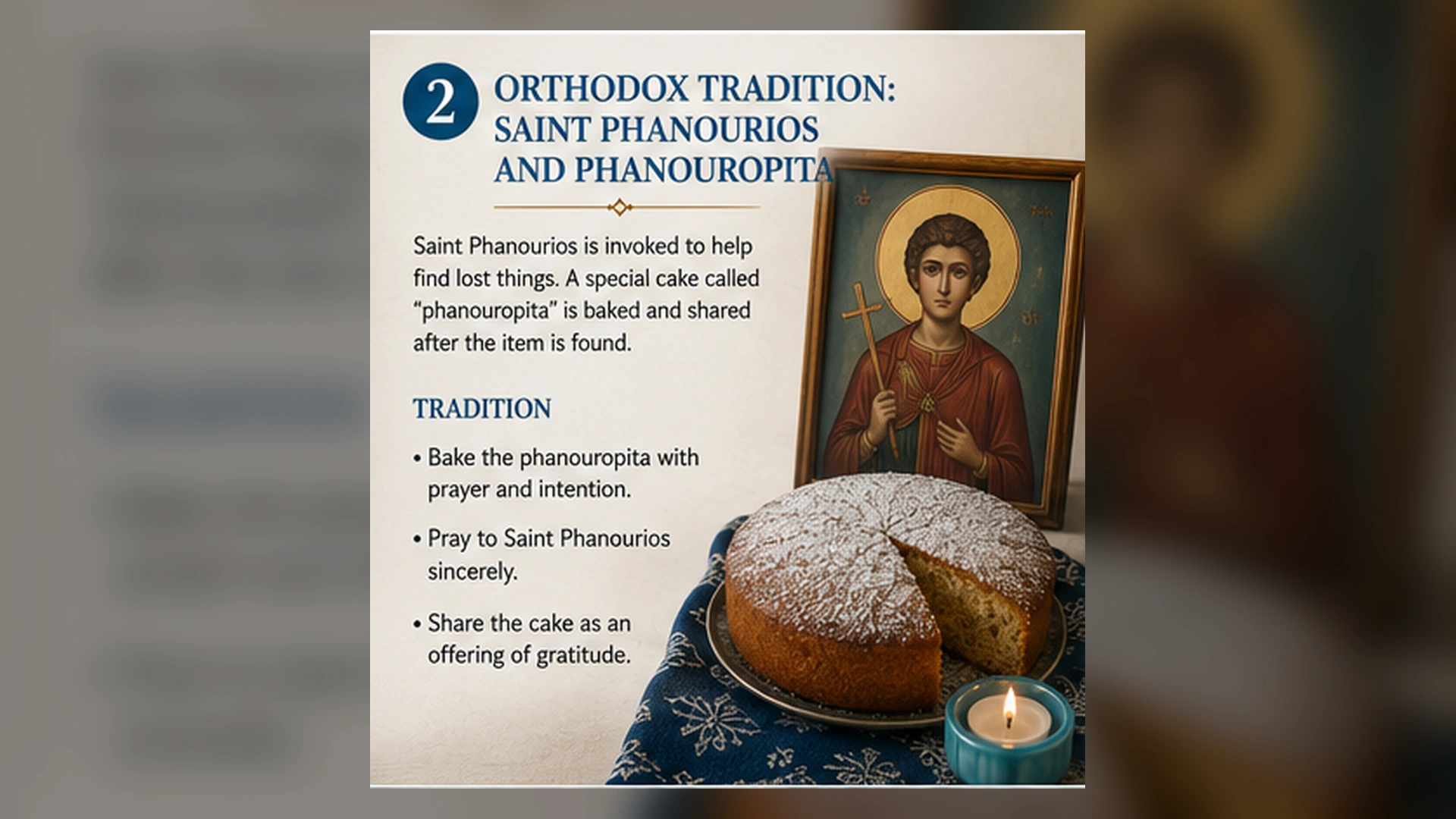 Saint Phanourios Phanouropita Lost Items Saint Phanourios Phanouropita Lost Items