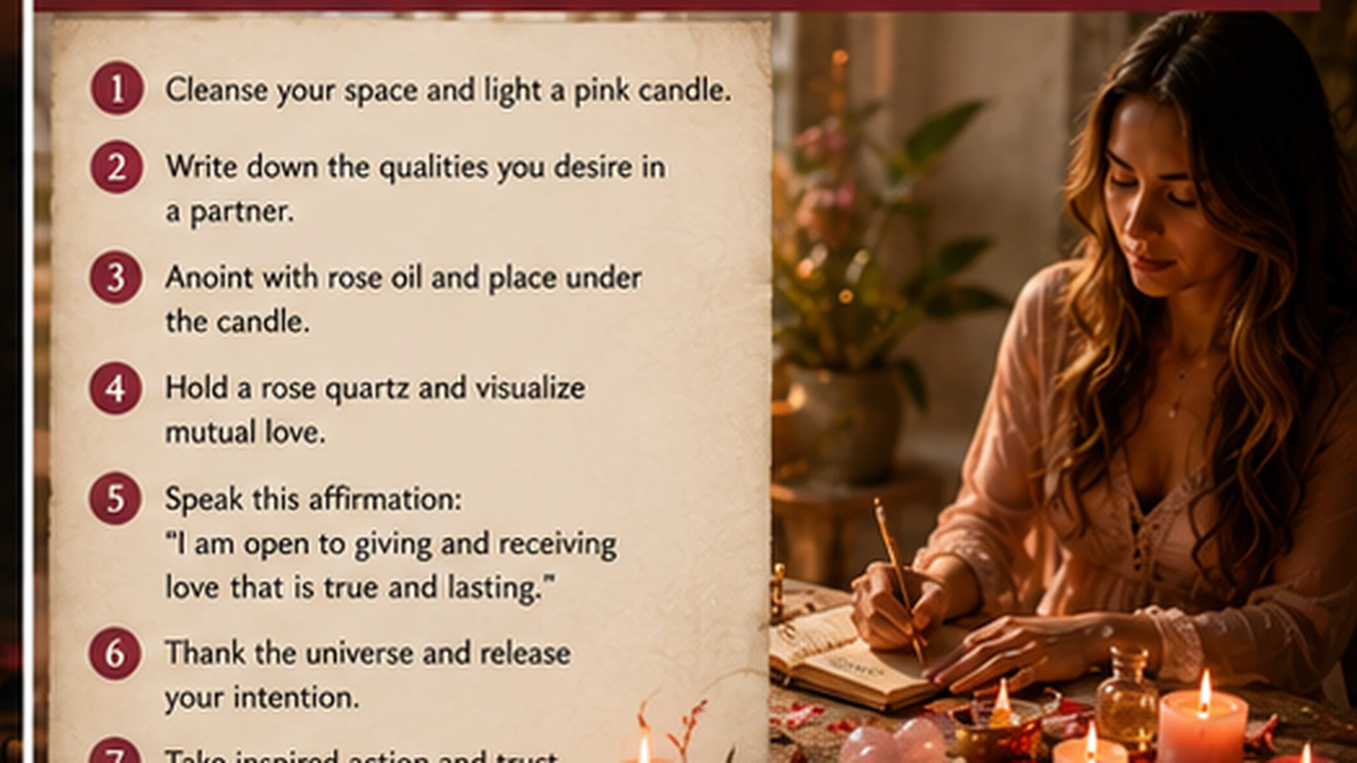 Ethical Love Attraction Ritual For Singles