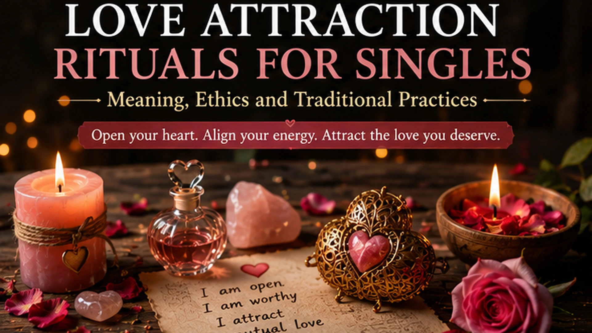 Love Attraction Rituals For Singles