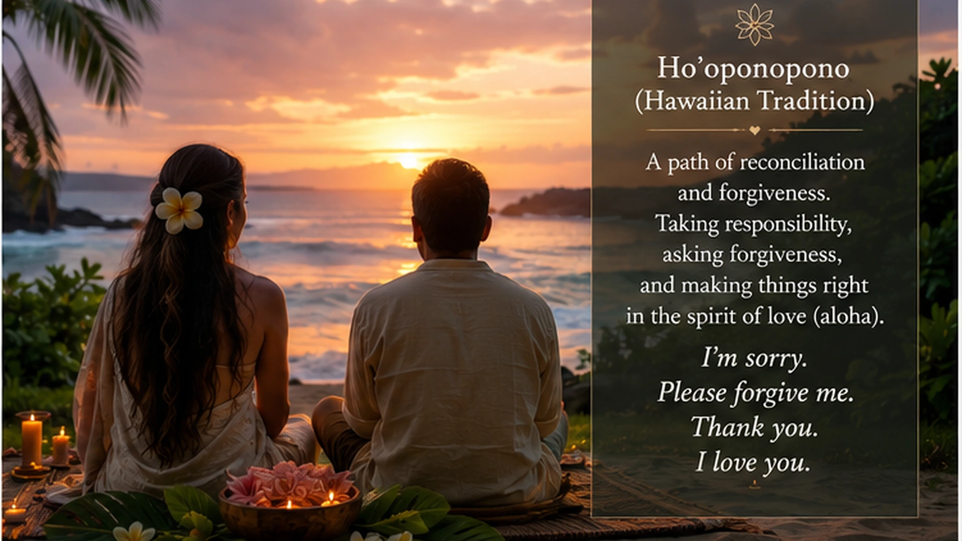 Hooponopono Reconciliation Hawaii
