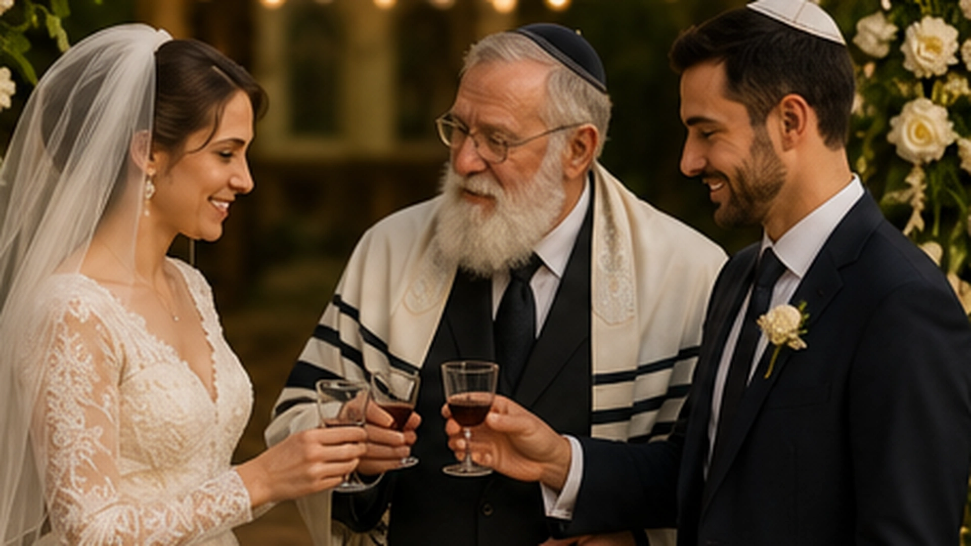 Jewish Sheva Brachot Marriage Blessings