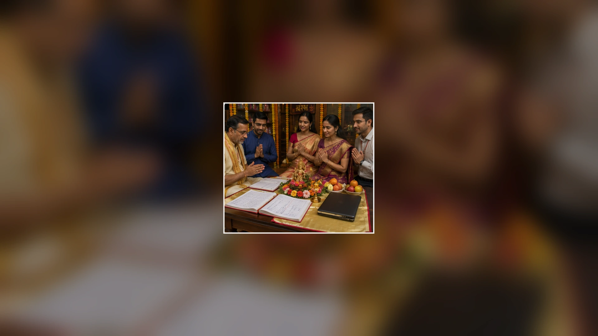 Chopda Pujan Business Account Books Diwali