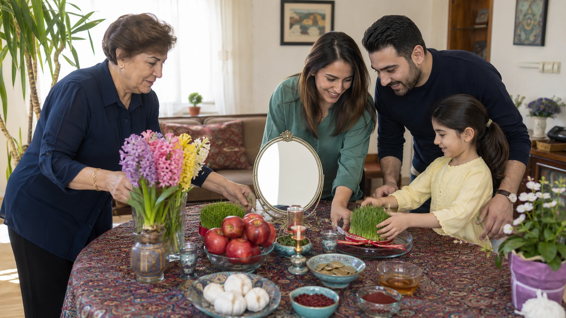 Nowruz Family Spring Renewal Tradition
