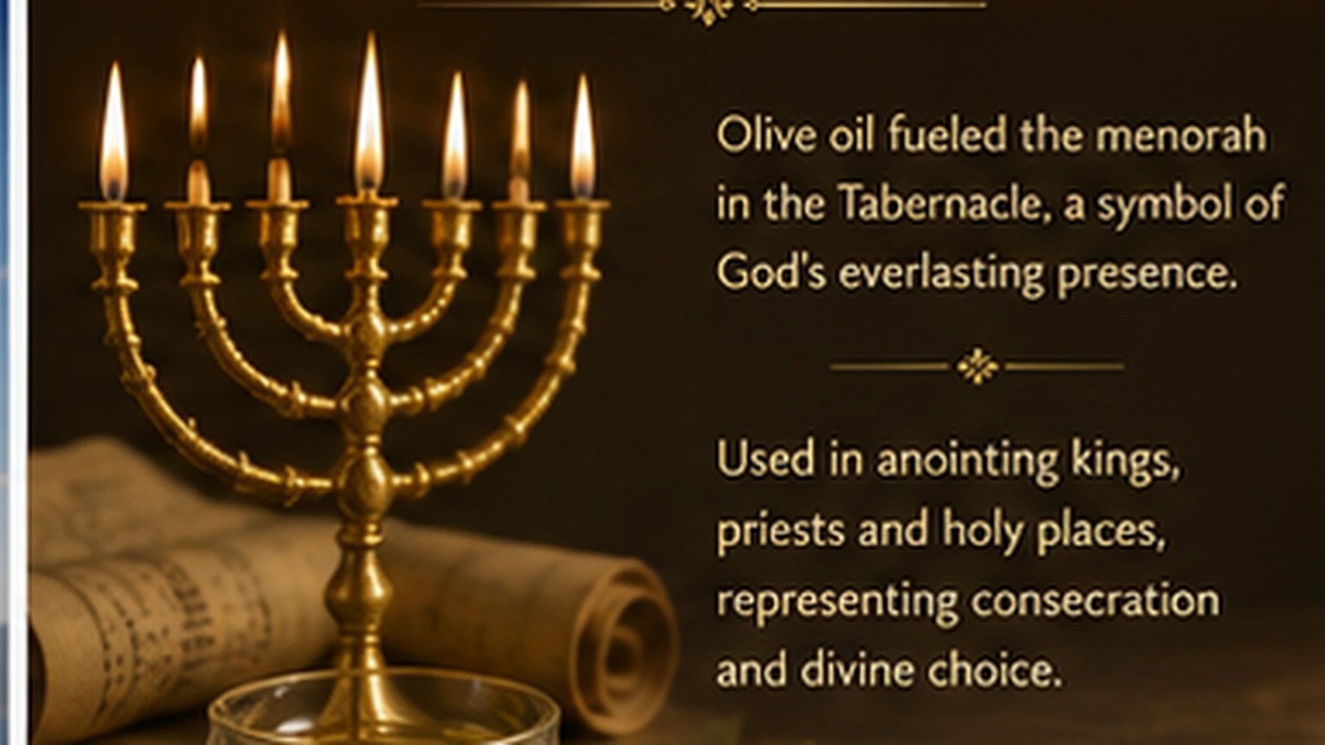 Jewish Olive Oil Sacred Light Anointing