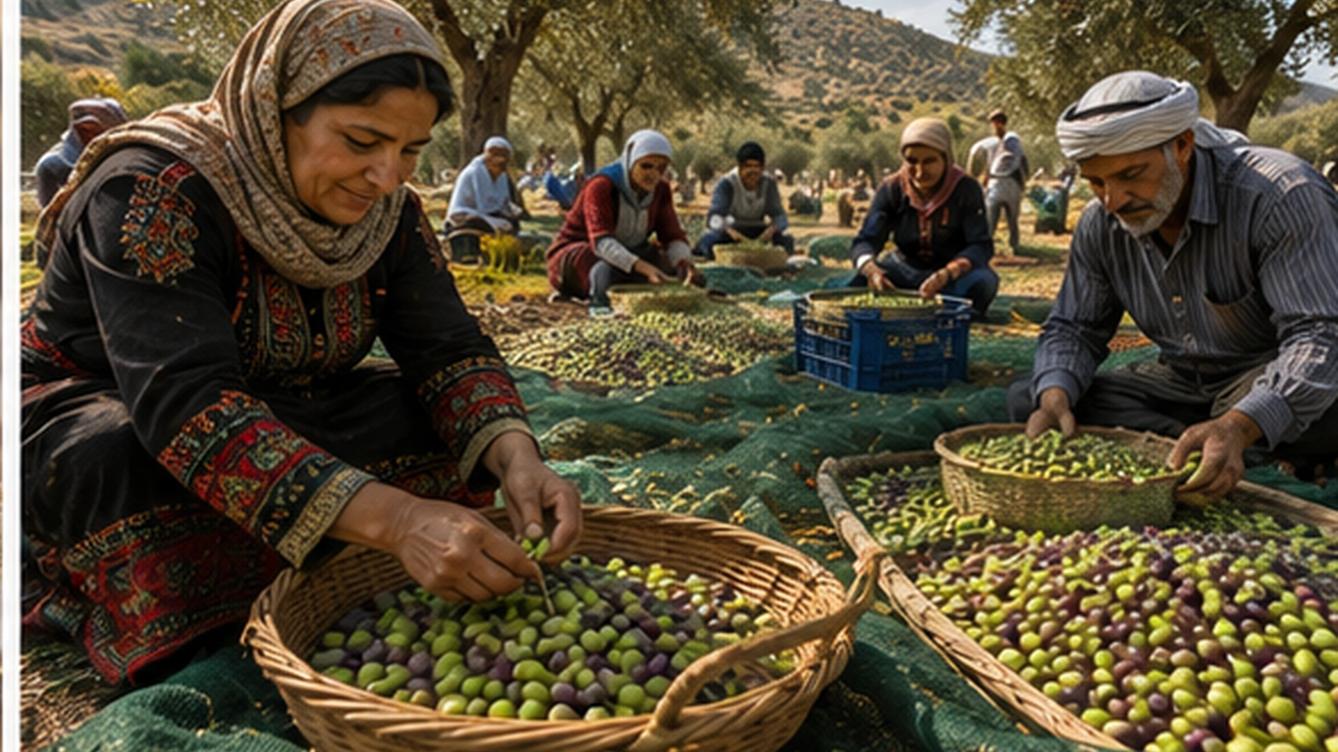 04 Palestinian Olive Harvest Tradition 04 Palestinian Olive Harvest Tradition