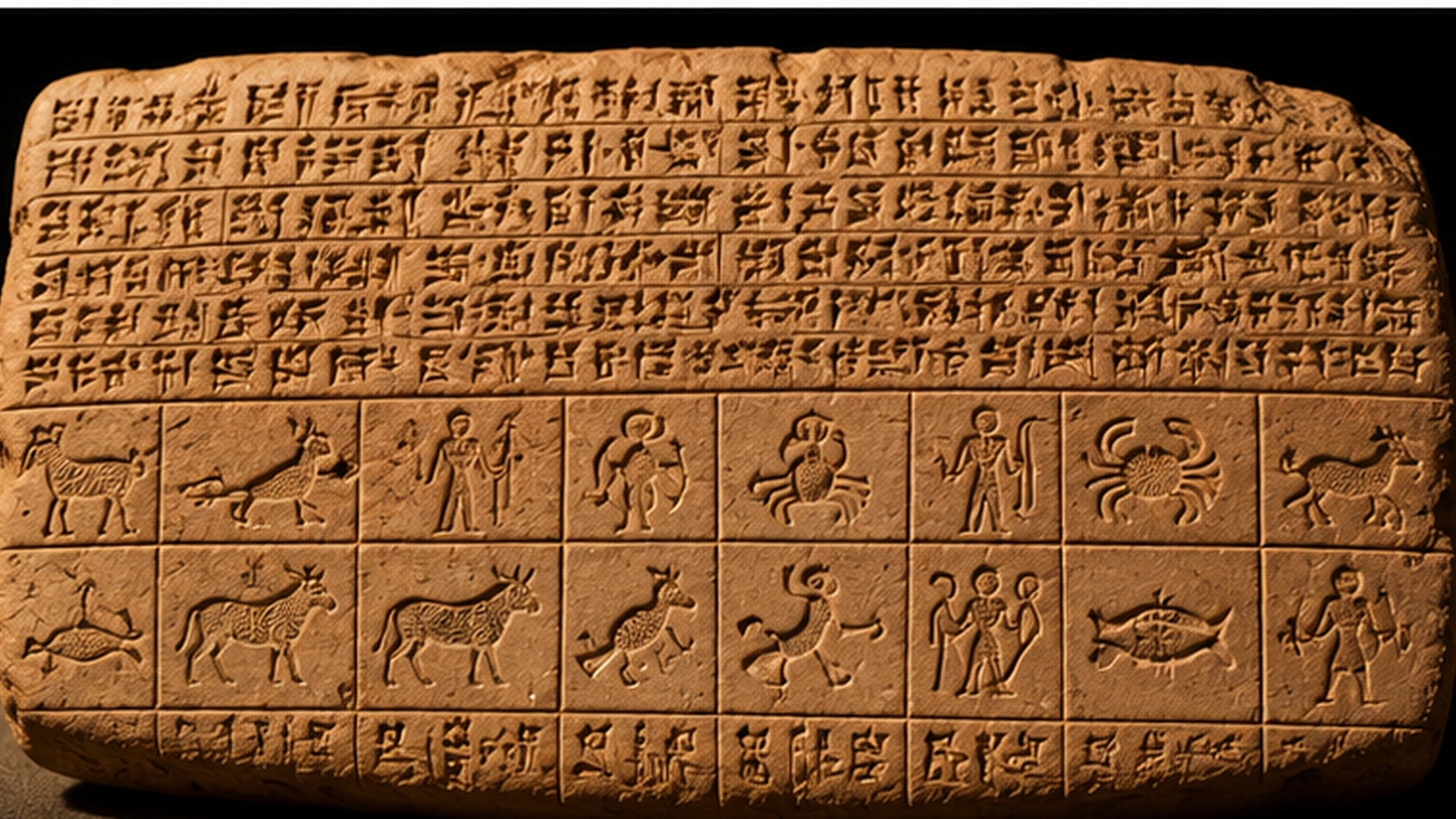 02 Babylonian Zodiac Tablet Months And Signs 02 Babylonian Zodiac Tablet Months And Signs