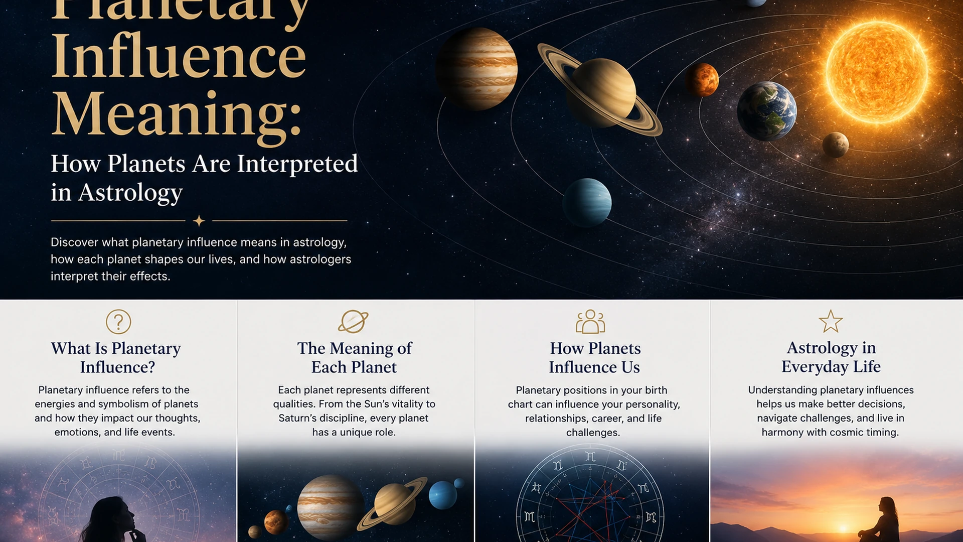 Planets Signs Houses Aspects Birth Chart