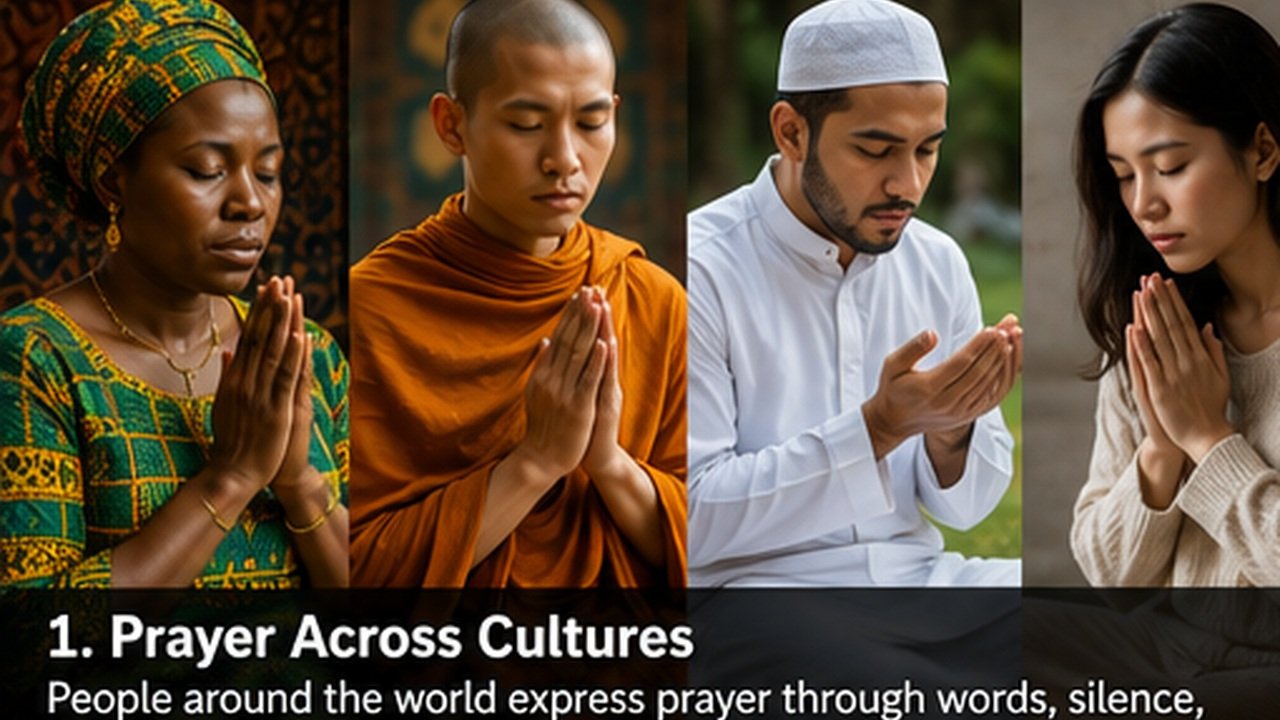 Prayer Across Cultures: Meaning, Forms, and Living Traditions