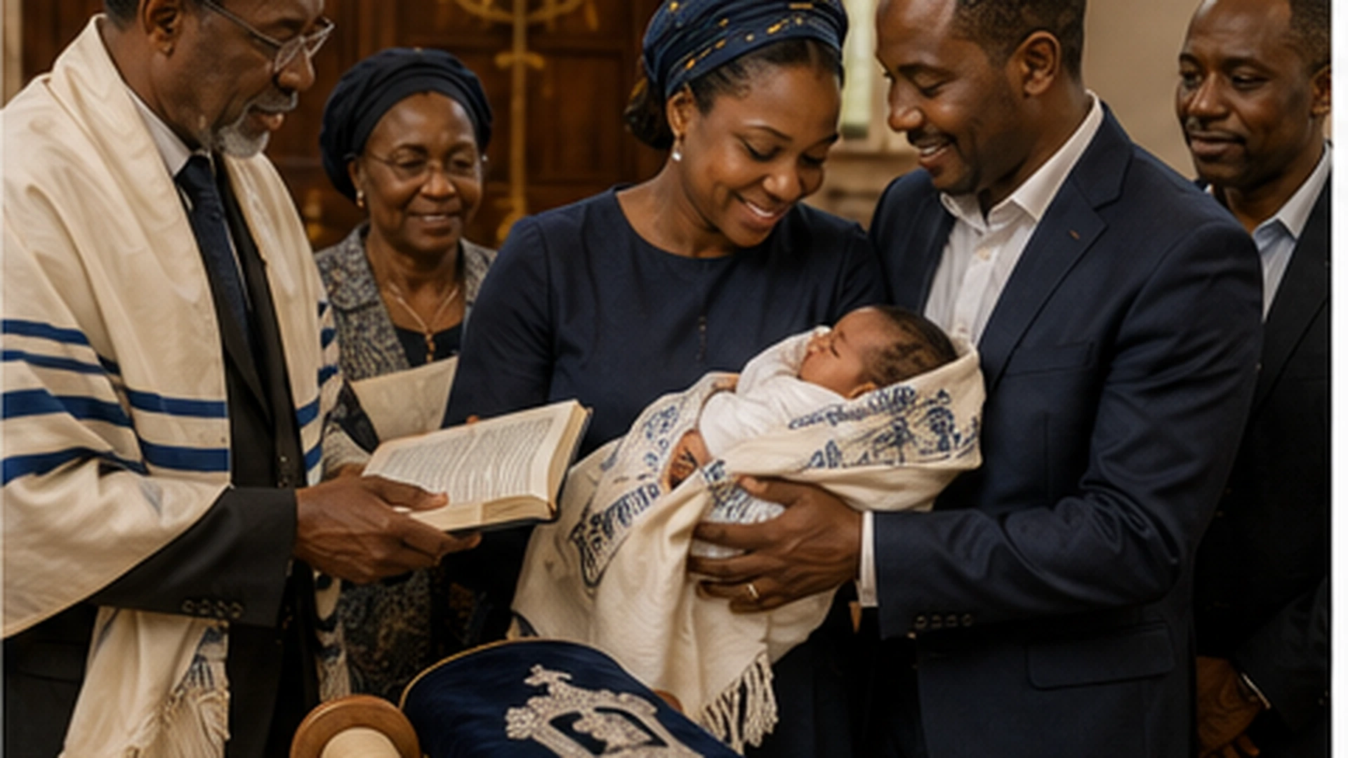 Jewish Baby Naming Family Blessing