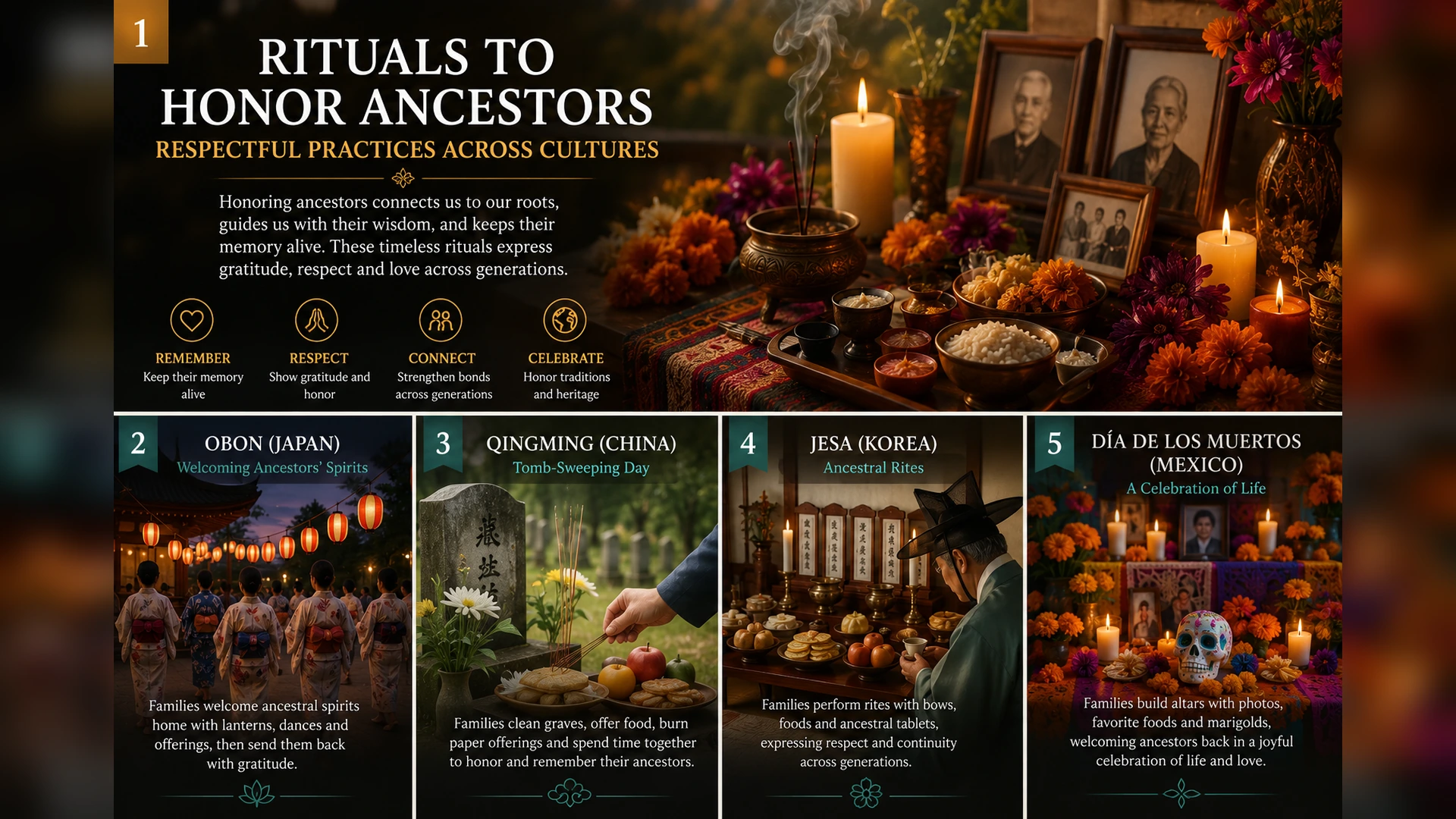 Rituals To Honor Ancestors Respectfully