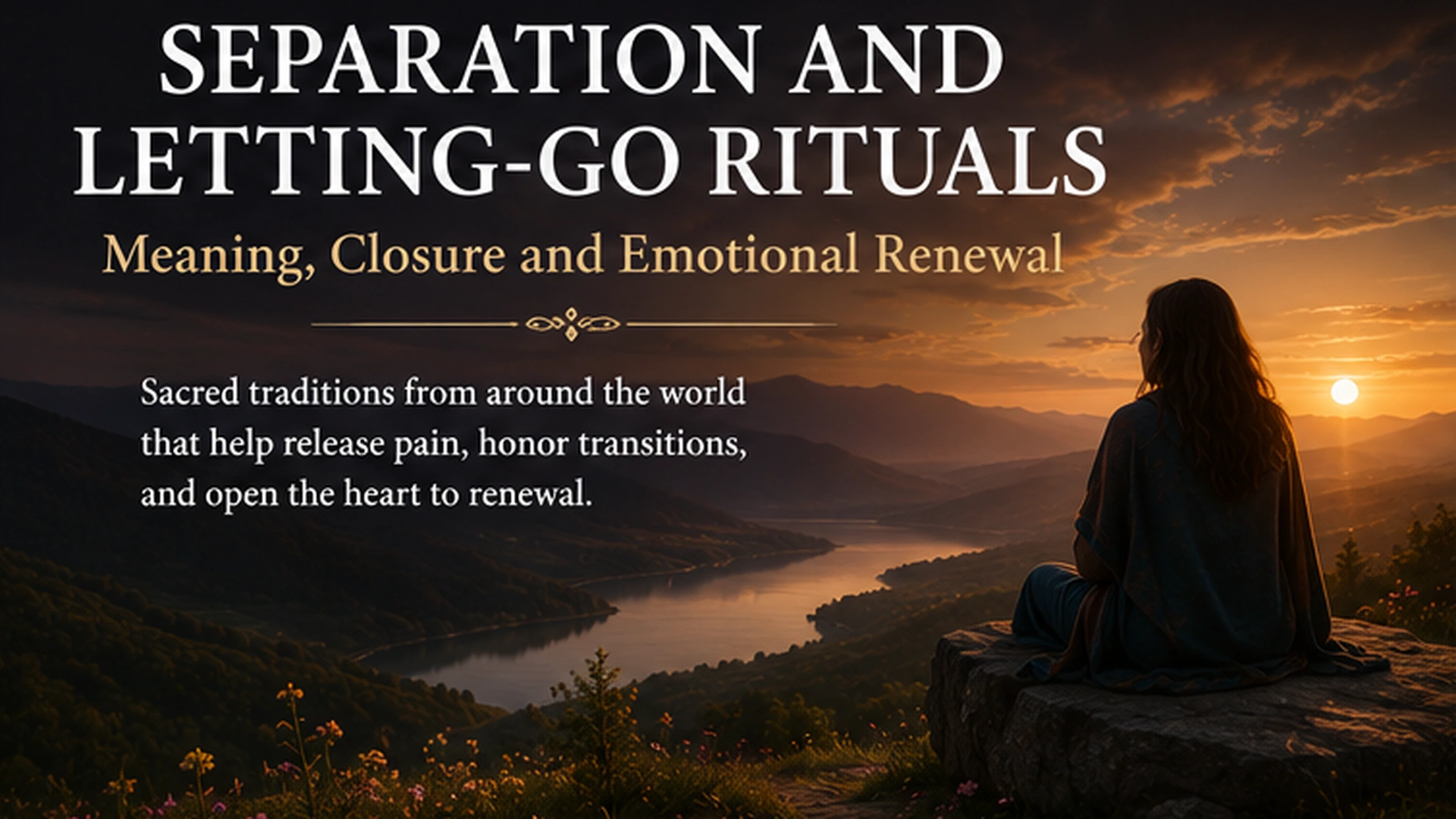 Separation Letting Go Rituals Closure Renewal