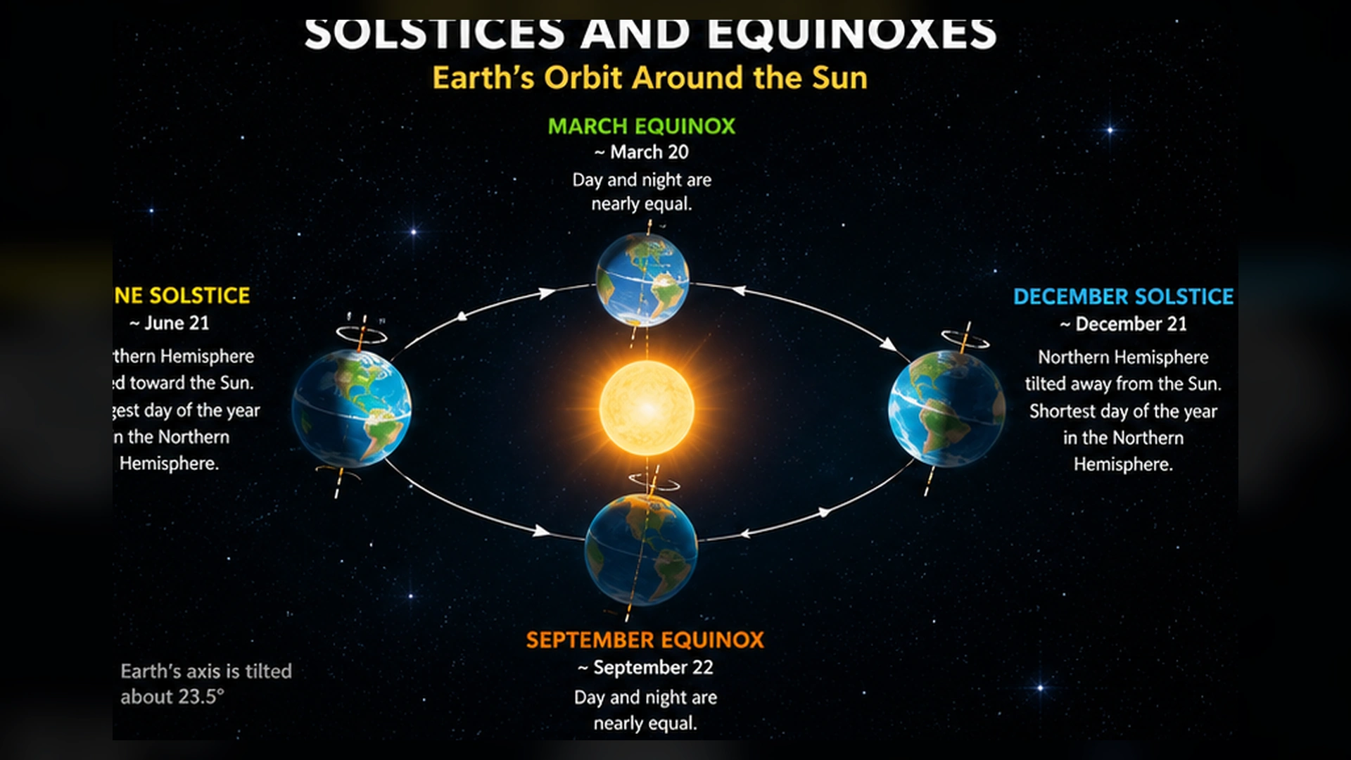 01 Solstices Equinoxes Earth Orbit Diagram 01 Solstices Equinoxes Earth Orbit Diagram
