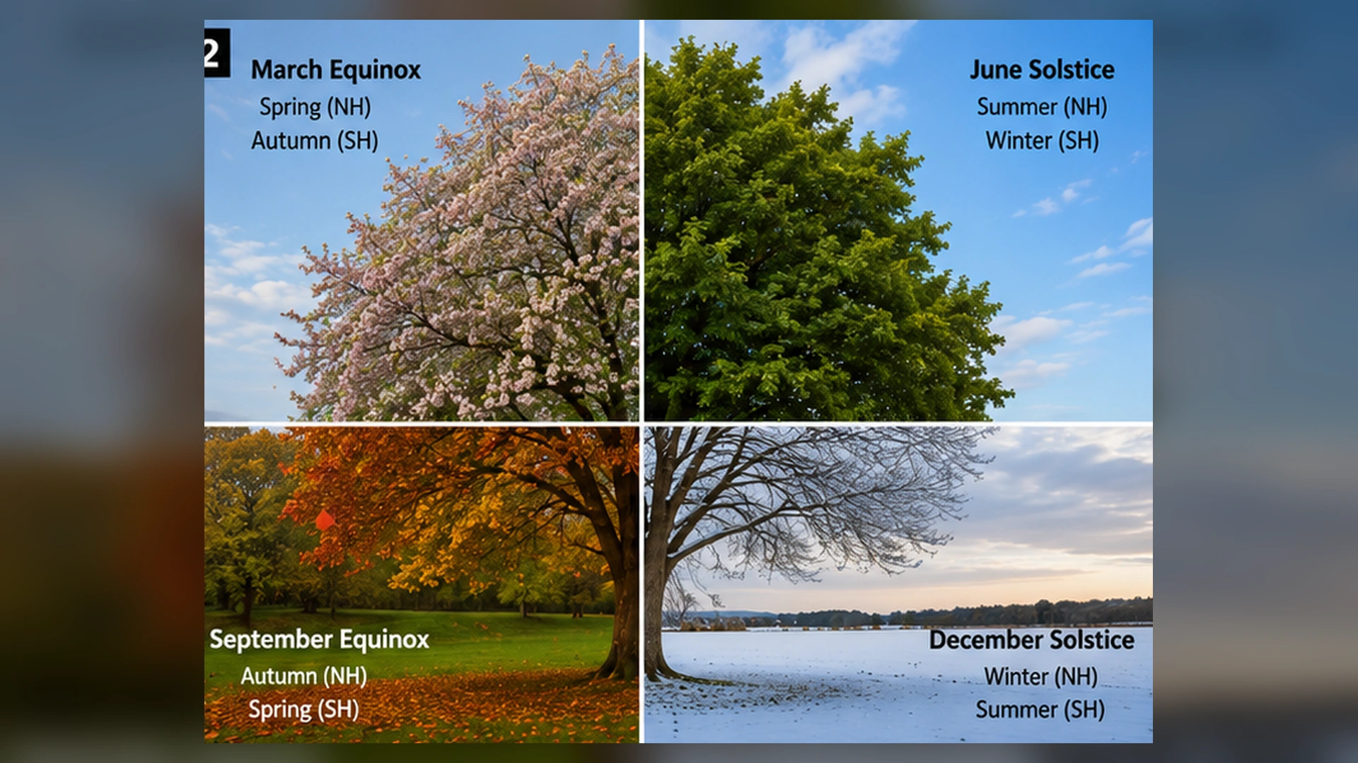 02 Four Seasons Solstice Equinox Comparison 02 Four Seasons Solstice Equinox Comparison