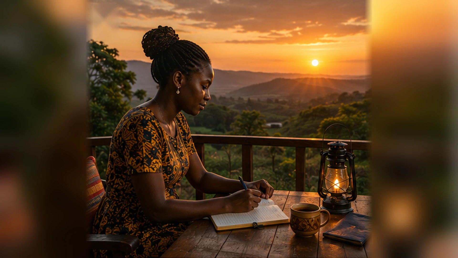 Sunset Rituals Reflection Uganda Sunset Rituals Reflection Uganda
