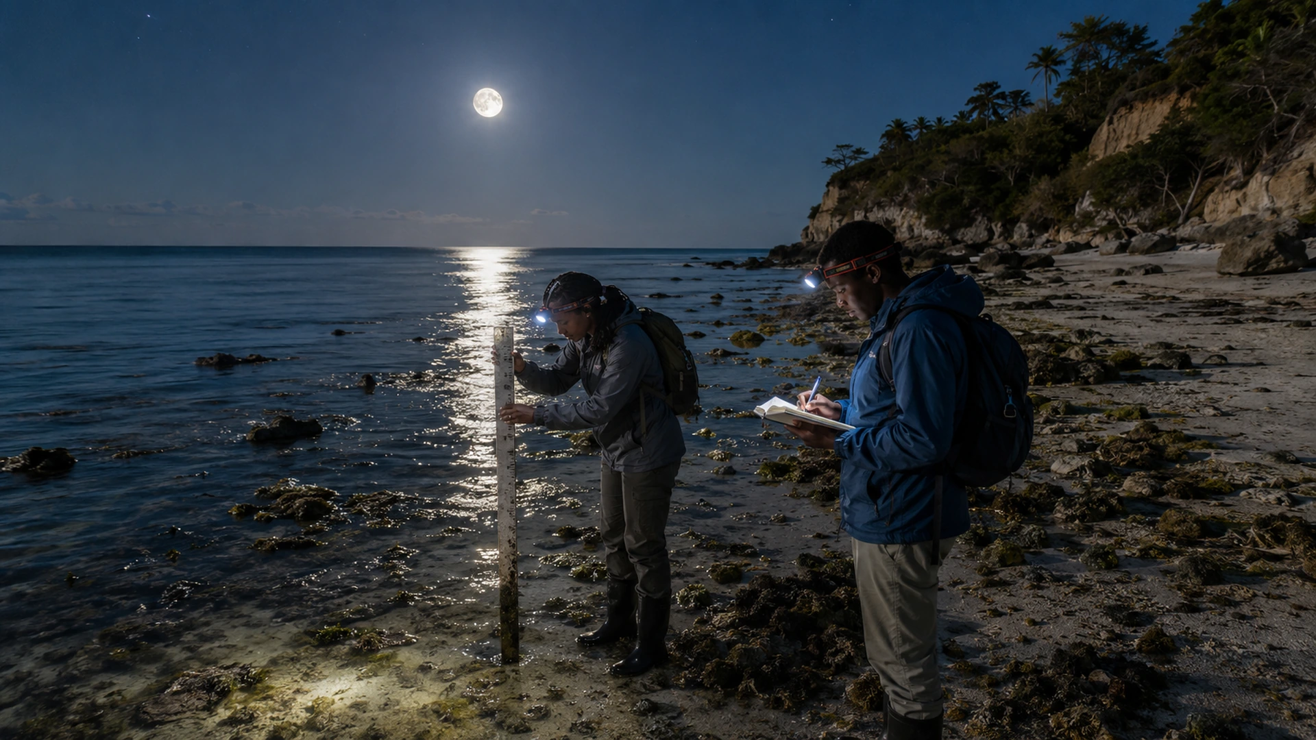 Full Moon Spring Tide East Africa