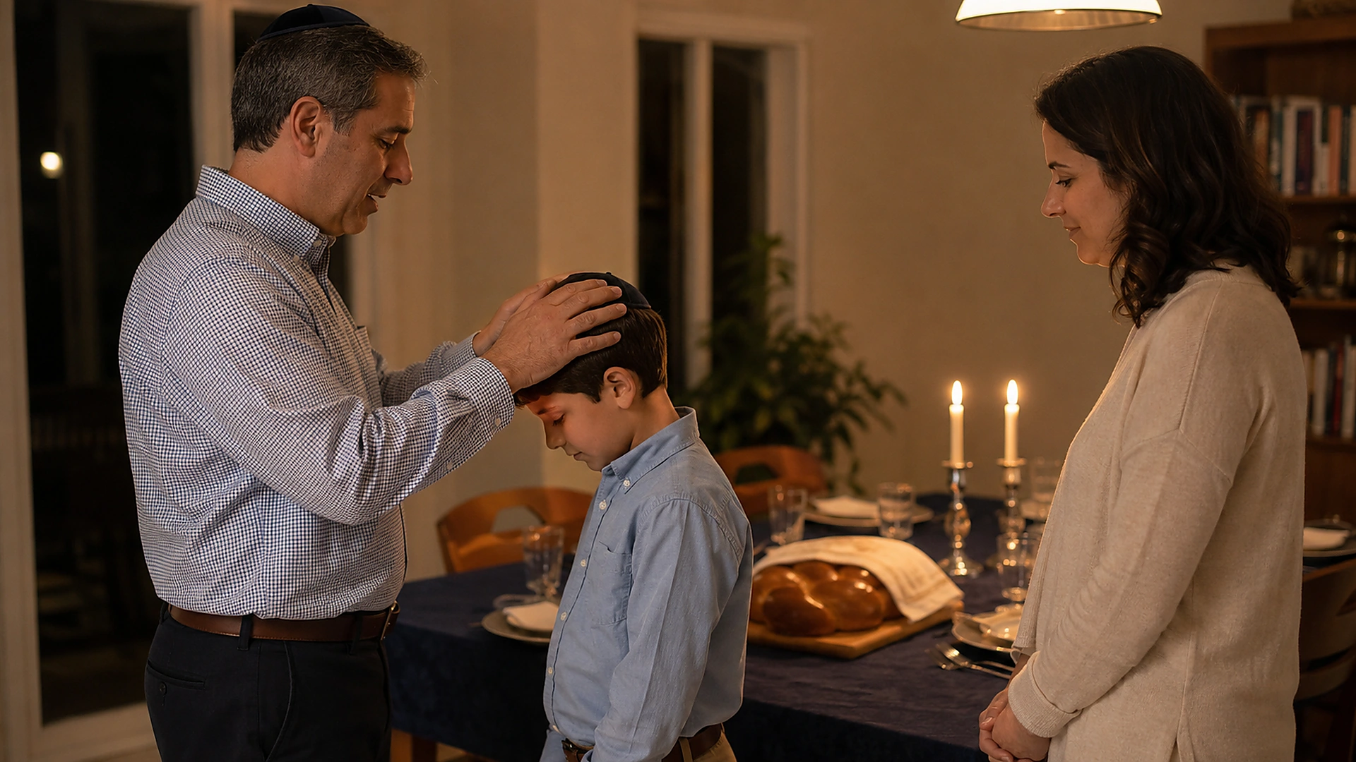 03 Jewish Family Blessing Of Children 03 Jewish Family Blessing Of Children