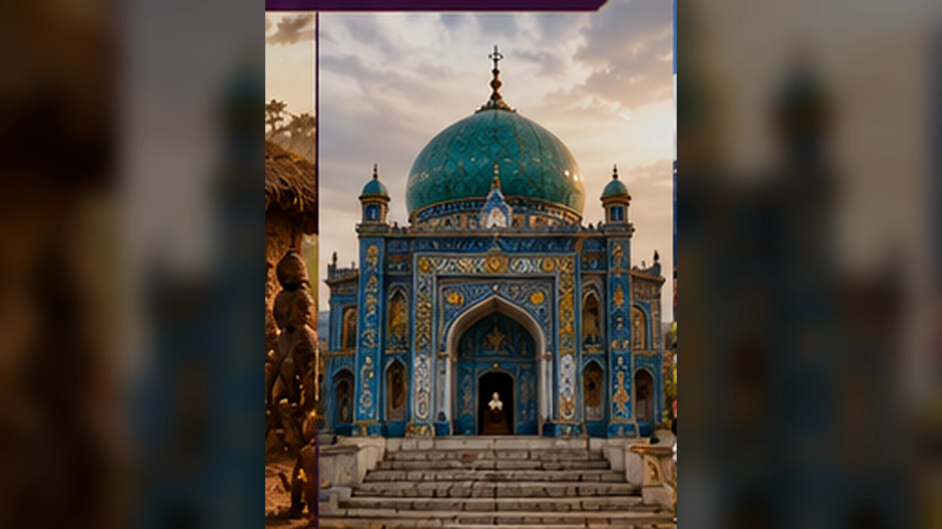 Sufi Pilgrimage Shrine Architecture Ardabil