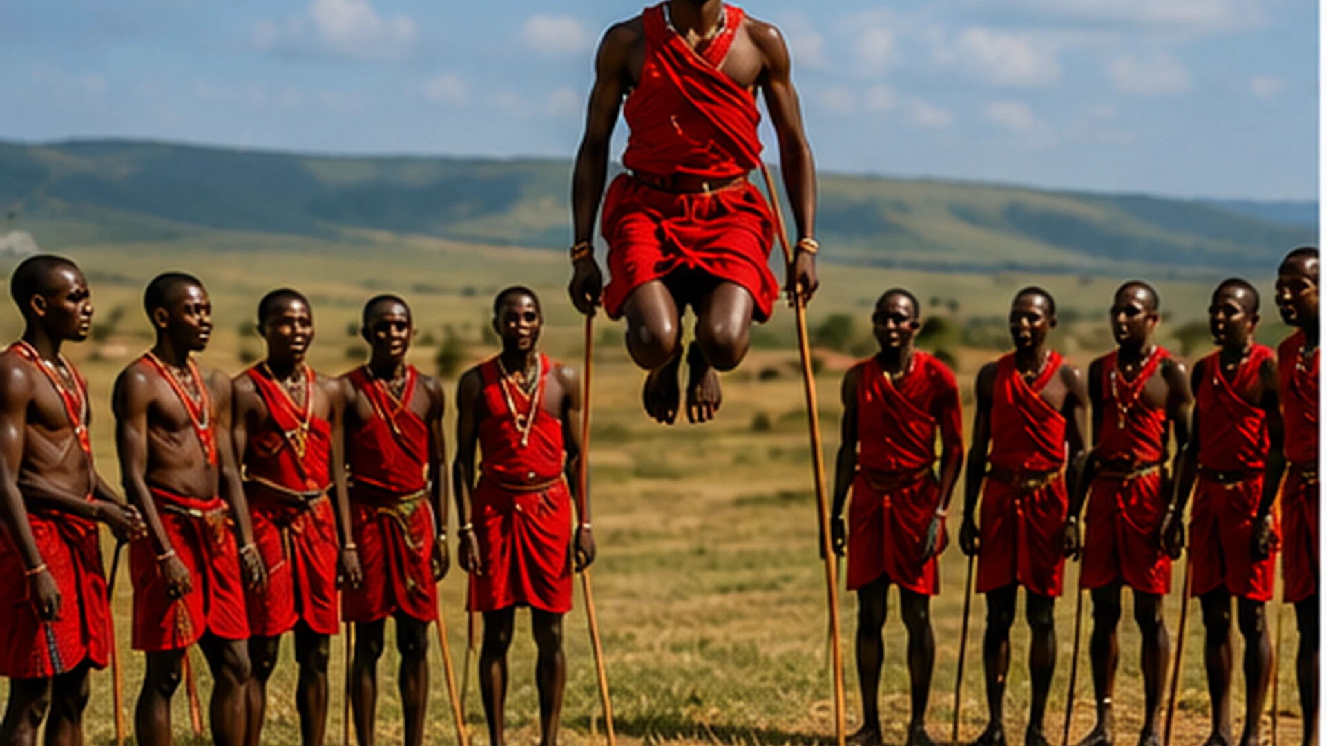Maasai Rite Of Passage Traditional Ceremony