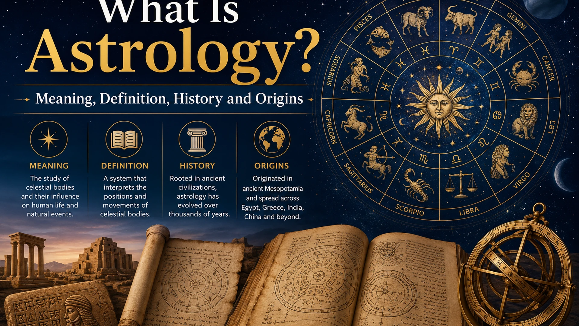 What Is Astrology Meaning History Origins