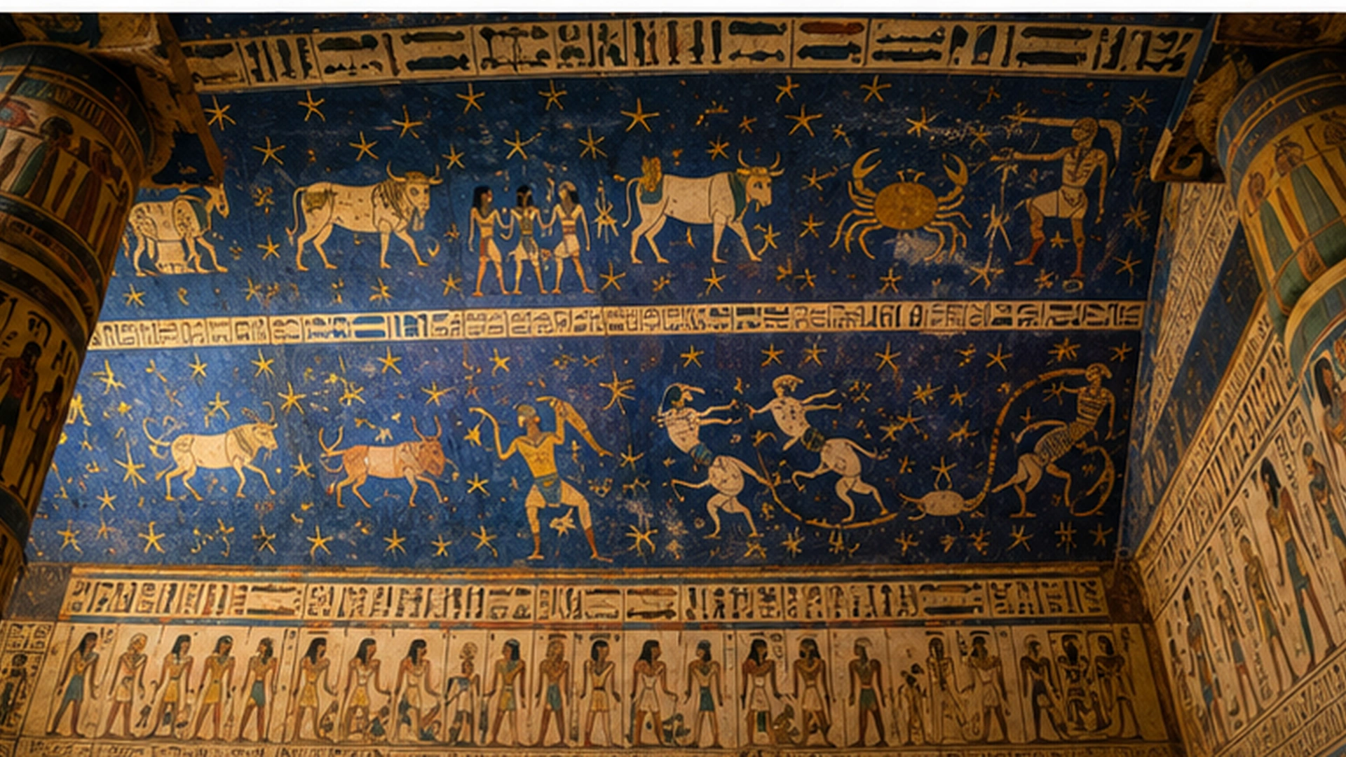 02 History Of Astrology Ancient Egyptian Celestial Ceiling 02 History Of Astrology Ancient Egyptian Celestial Ceiling