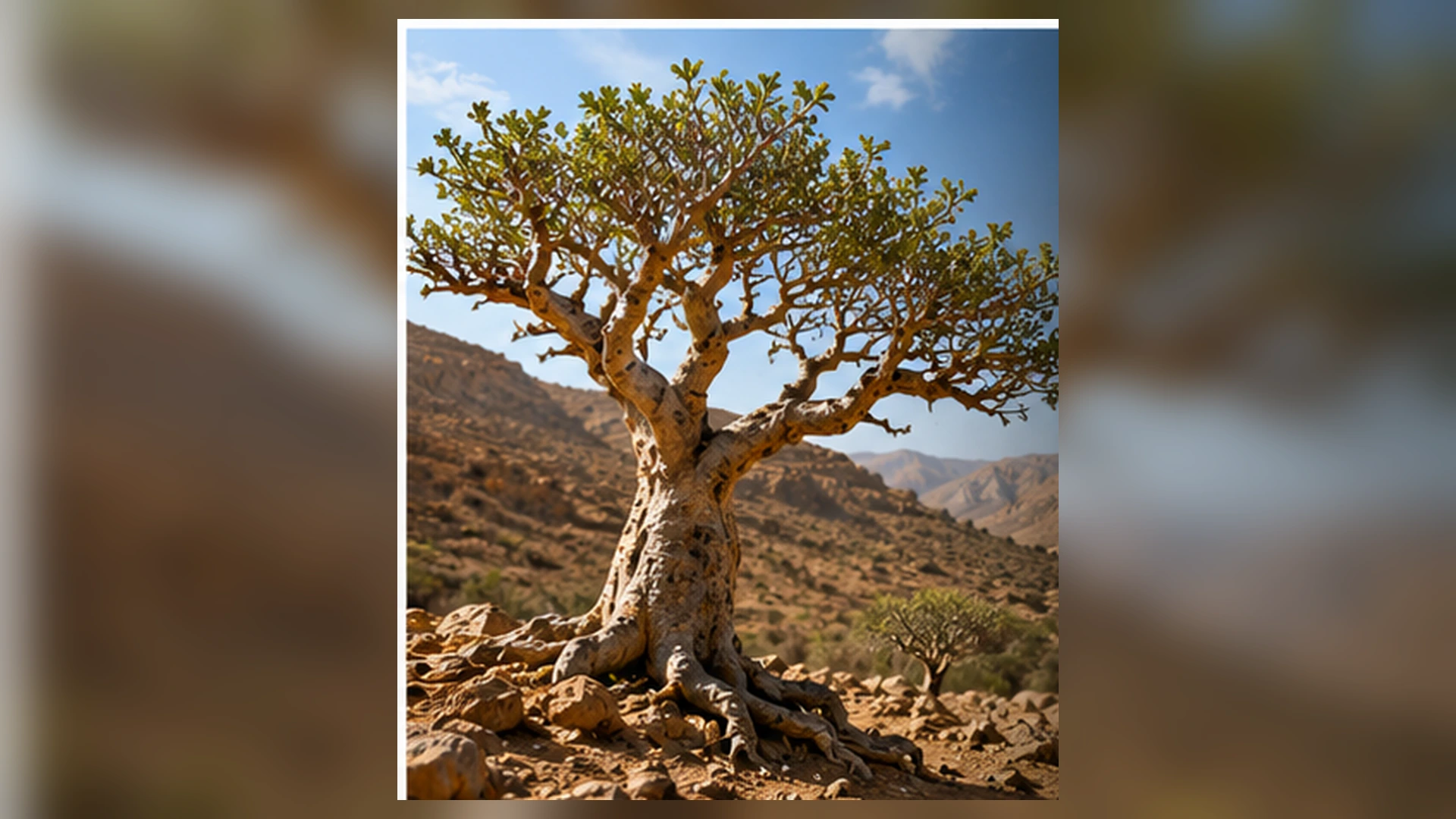 Frankincense Origin Boswellia Trees Dhofar