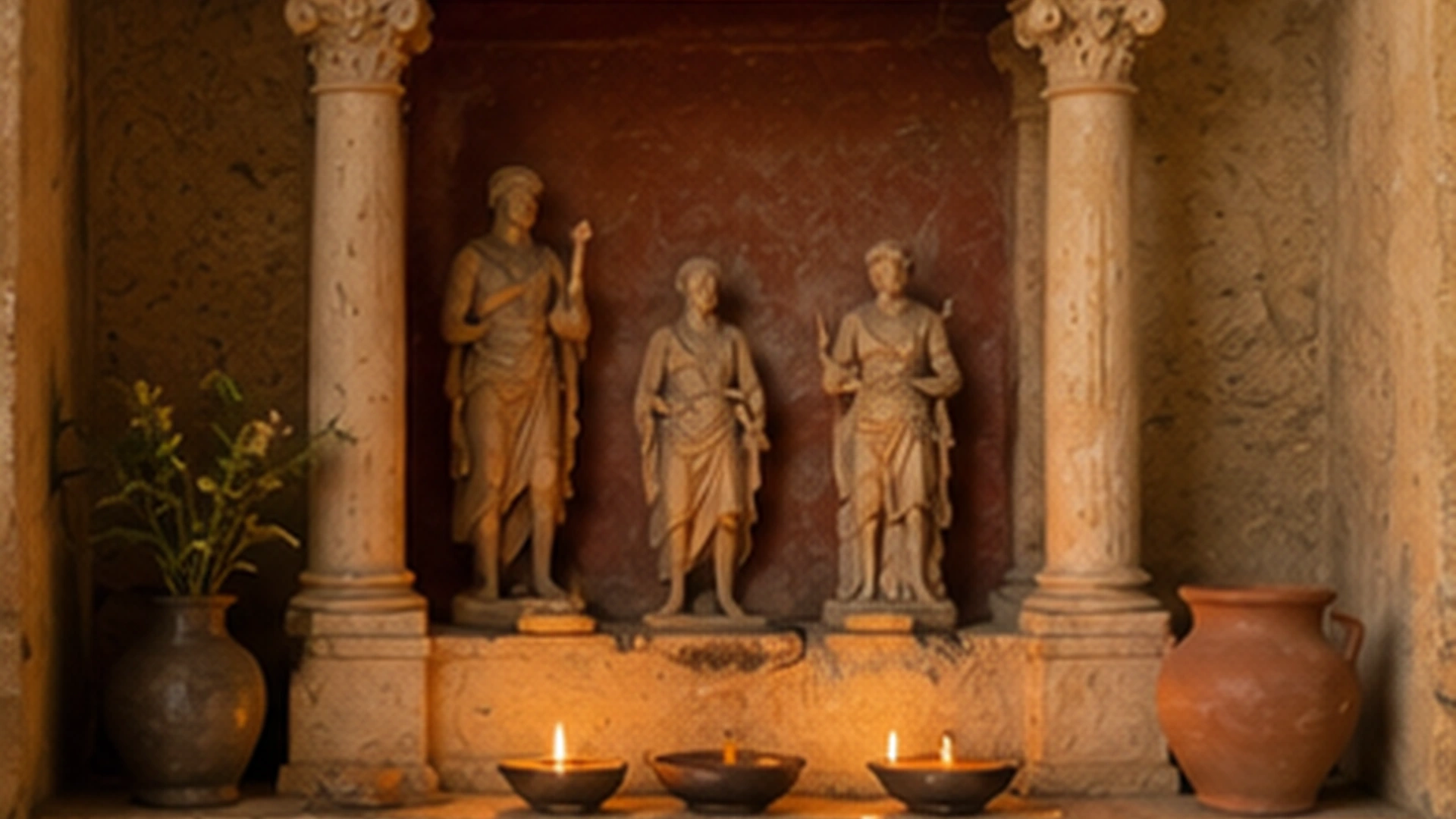 02 Why Homes Have Been Blessed Ancient Roman Household Shrine 02 Why Homes Have Been Blessed Ancient Roman Household Shrine