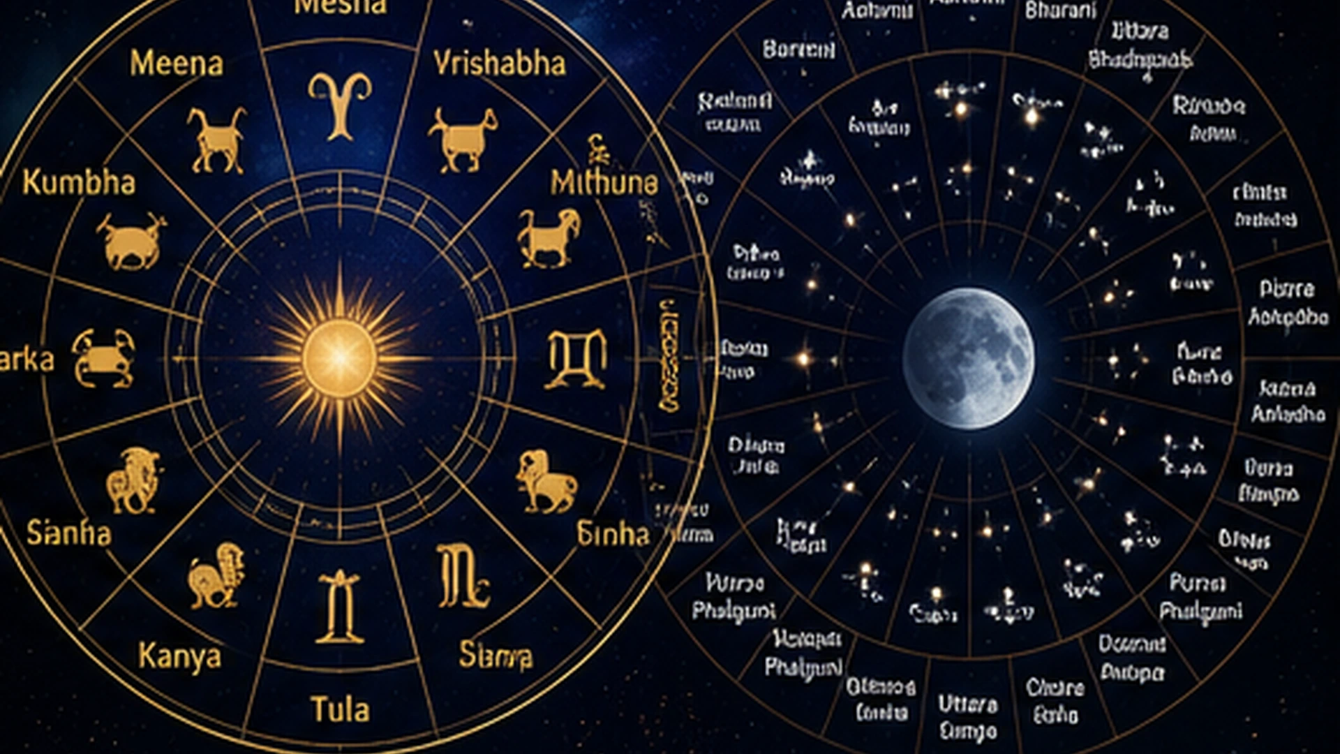 Indian Jyotisha Rashi Nakshatra
