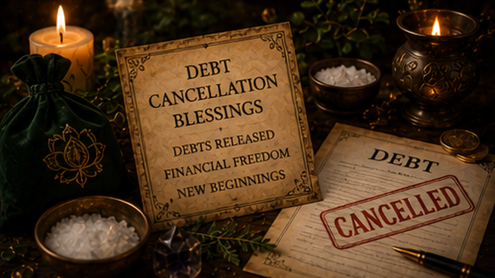 Debt Cancellation Blessings service image
